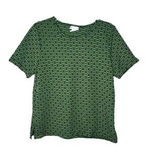 ❤️🆕 BONWORTH GREN AND BLACK TOP SIZE SMALL